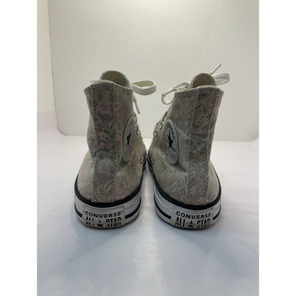 Converse Chuck Taylor Hi Top Snake Print Sneakers Size 7 - Picture 6 of 9